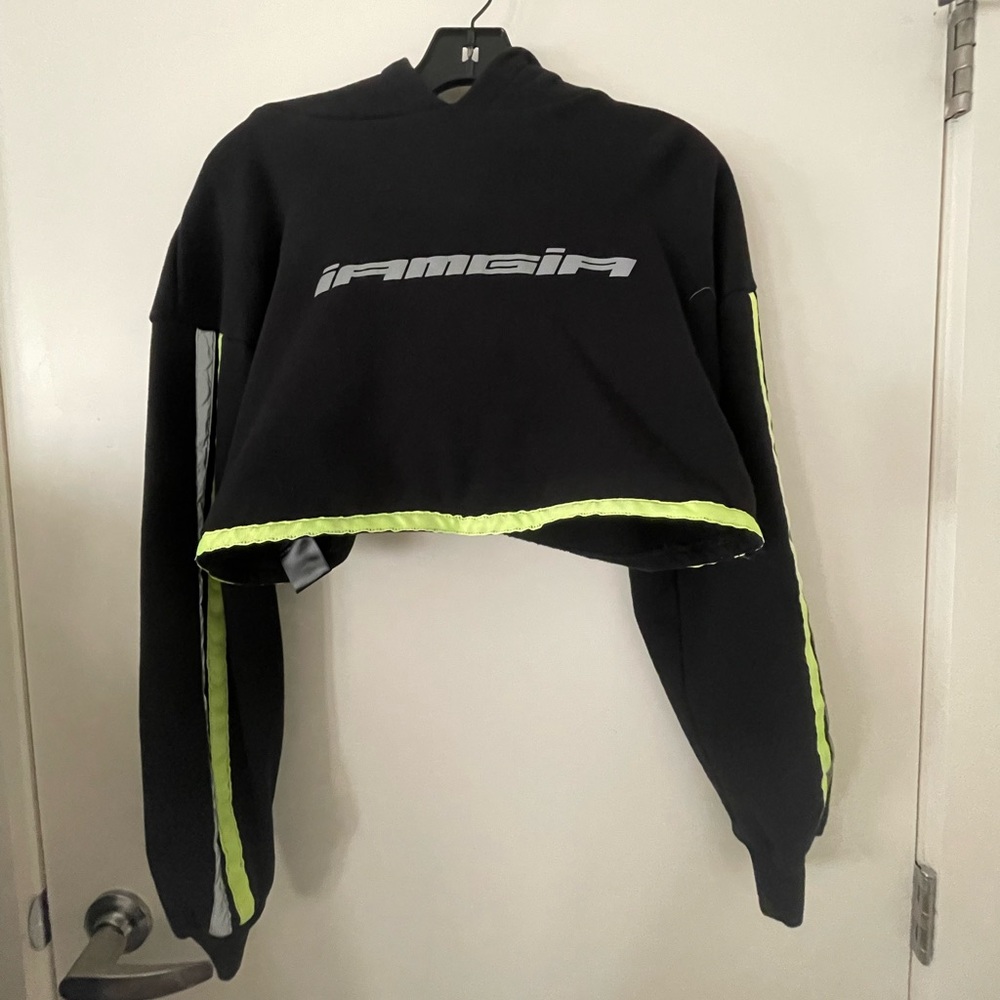 S I.Am.Gia cropped hoodie
